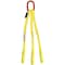 Hsi Three Leg Nylon Bridle Slng, One Ply, 2 in Web Width, 28ft L, Oblong Link to Eye, 18,000lb TO-EE2-802-28 - alternate 1